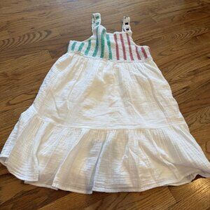 SUMMER ORIGINAL MARINES GIRLS WHITE DRESS NEW 13-14